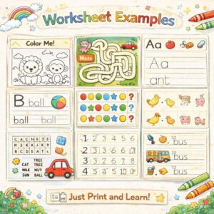 12K+Kids Printable Worksheets PLR/MRR