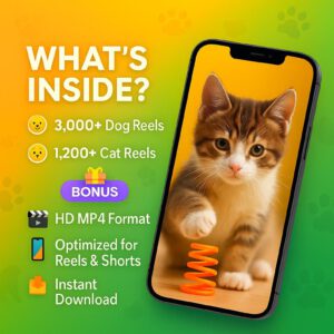 4,000+ Viral Pet Videos PLR&MRR