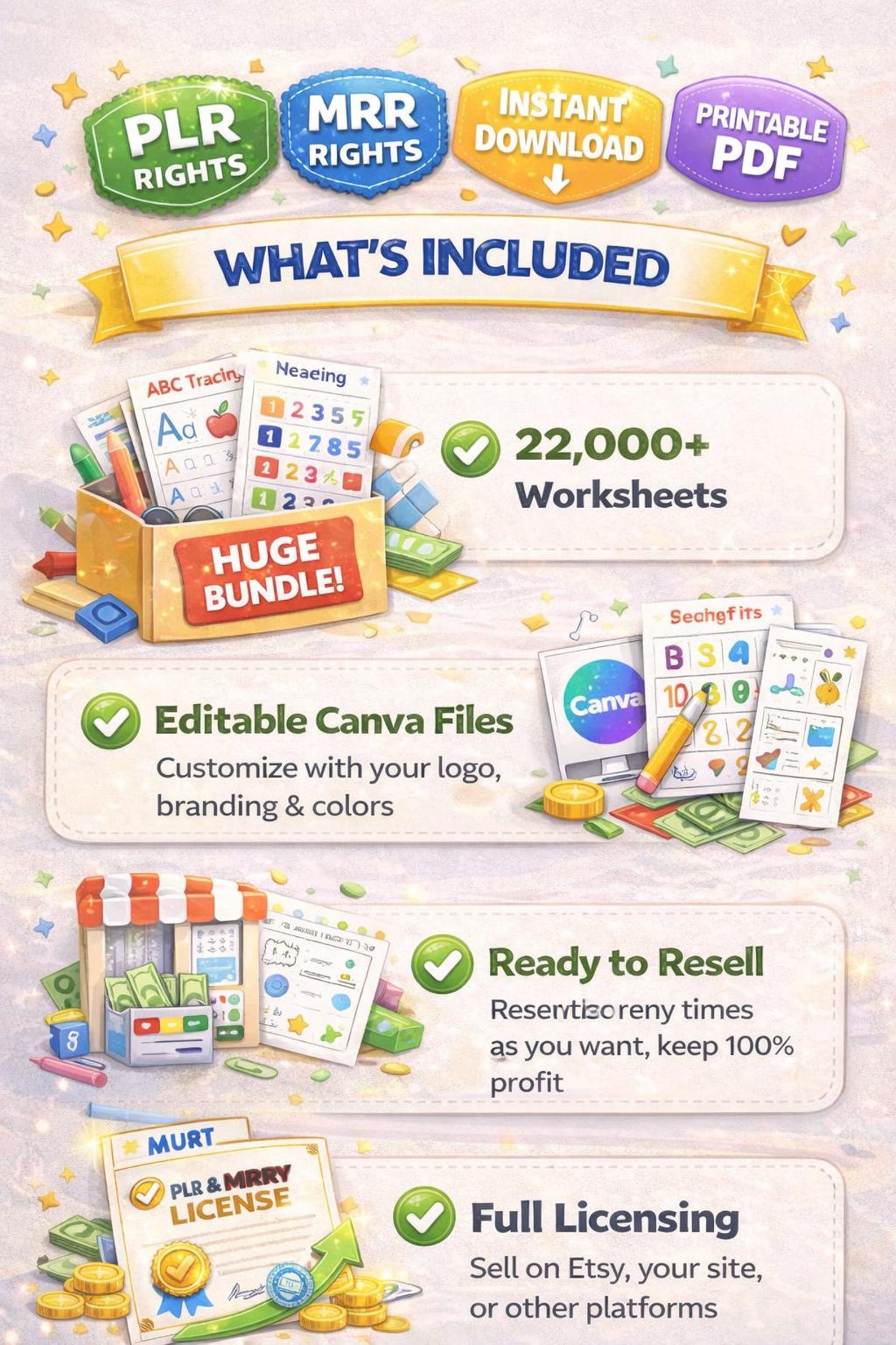 Ultimate Kids Learning Vault PLR & MRR - Image 4