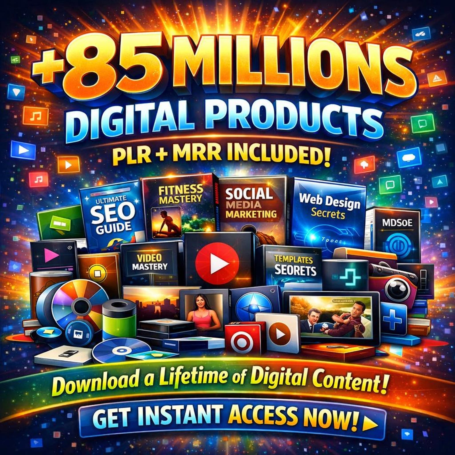 All-in-One PLR & MRR Digital Bundle